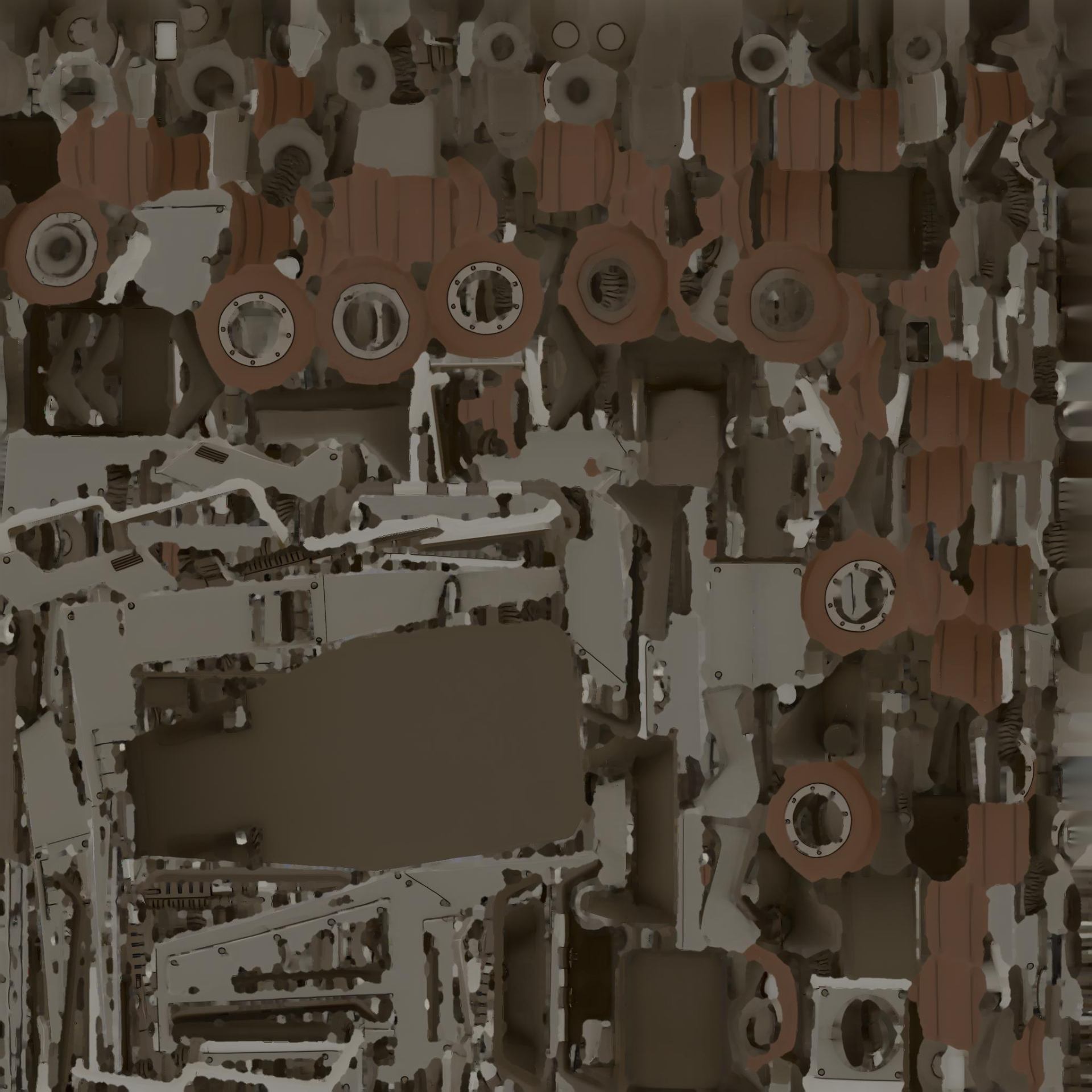 Battle Buggy — Base Color Map