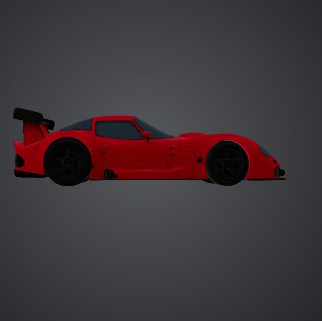 GT race car 3D model